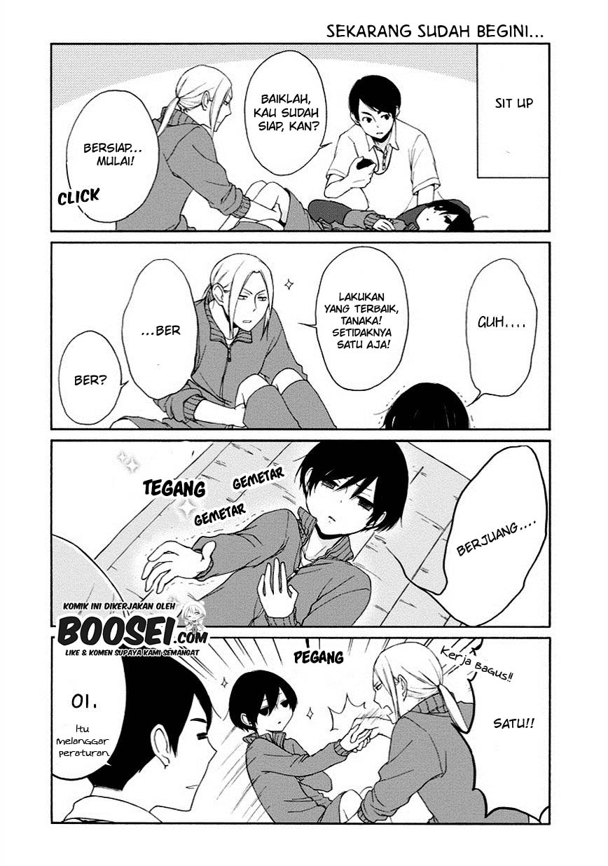 Tanaka-kun wa Itsumo Kedaruge Chapter 43 Bahasa Indonesia