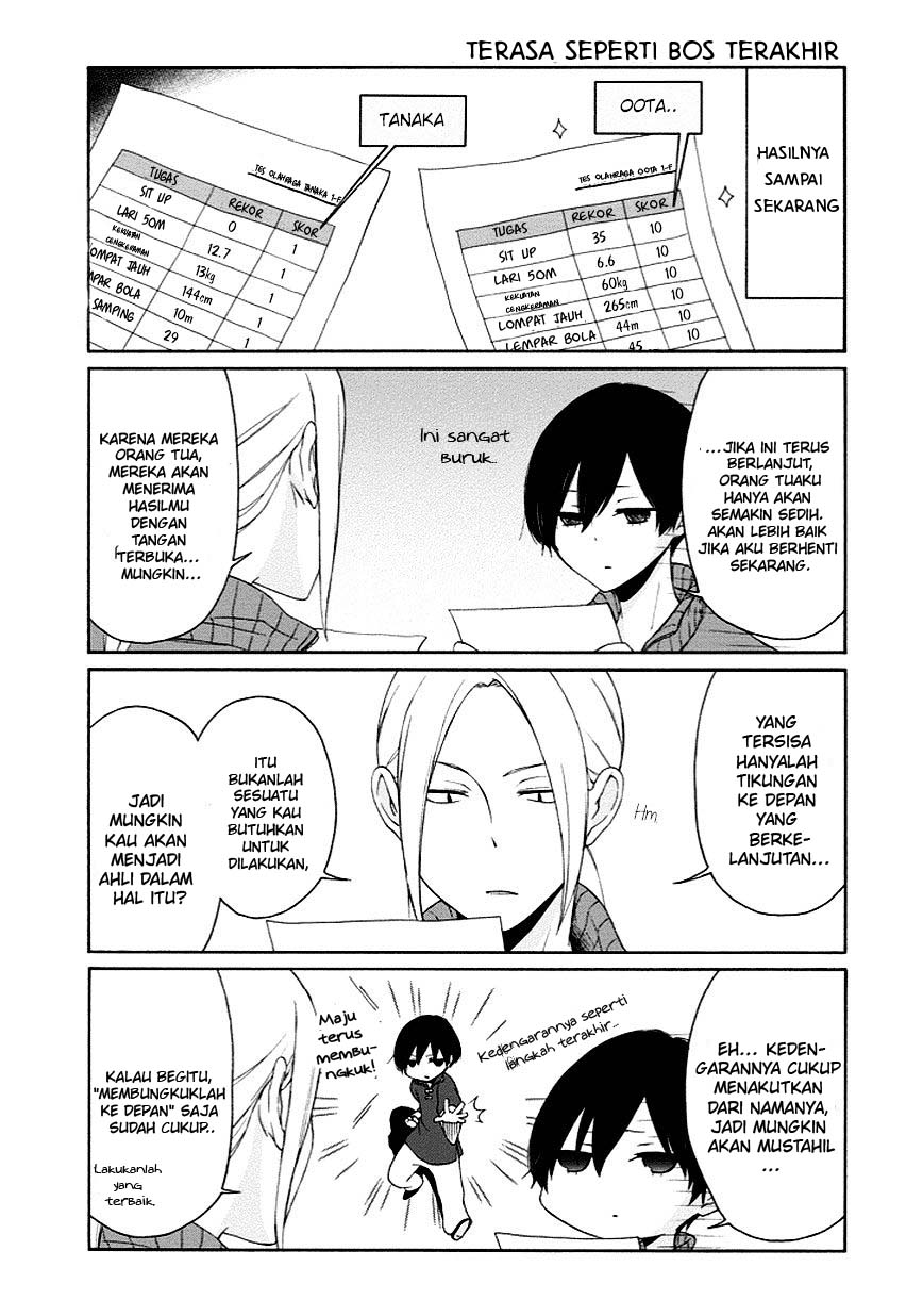 Tanaka-kun wa Itsumo Kedaruge Chapter 43 Bahasa Indonesia