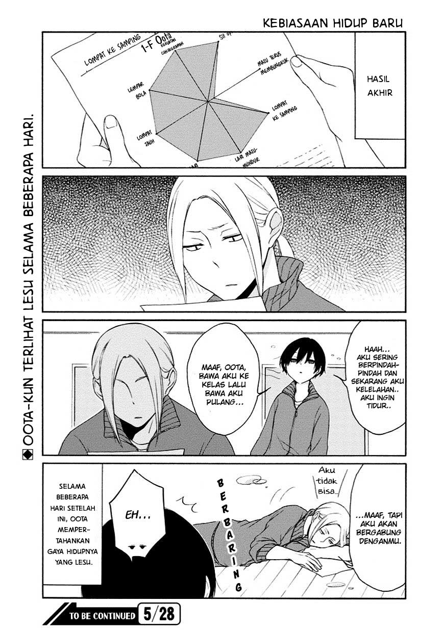 Tanaka-kun wa Itsumo Kedaruge Chapter 43 Bahasa Indonesia