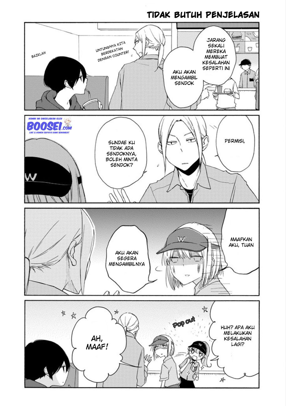 Tanaka-kun wa Itsumo Kedaruge Chapter 89 Bahasa Indonesia