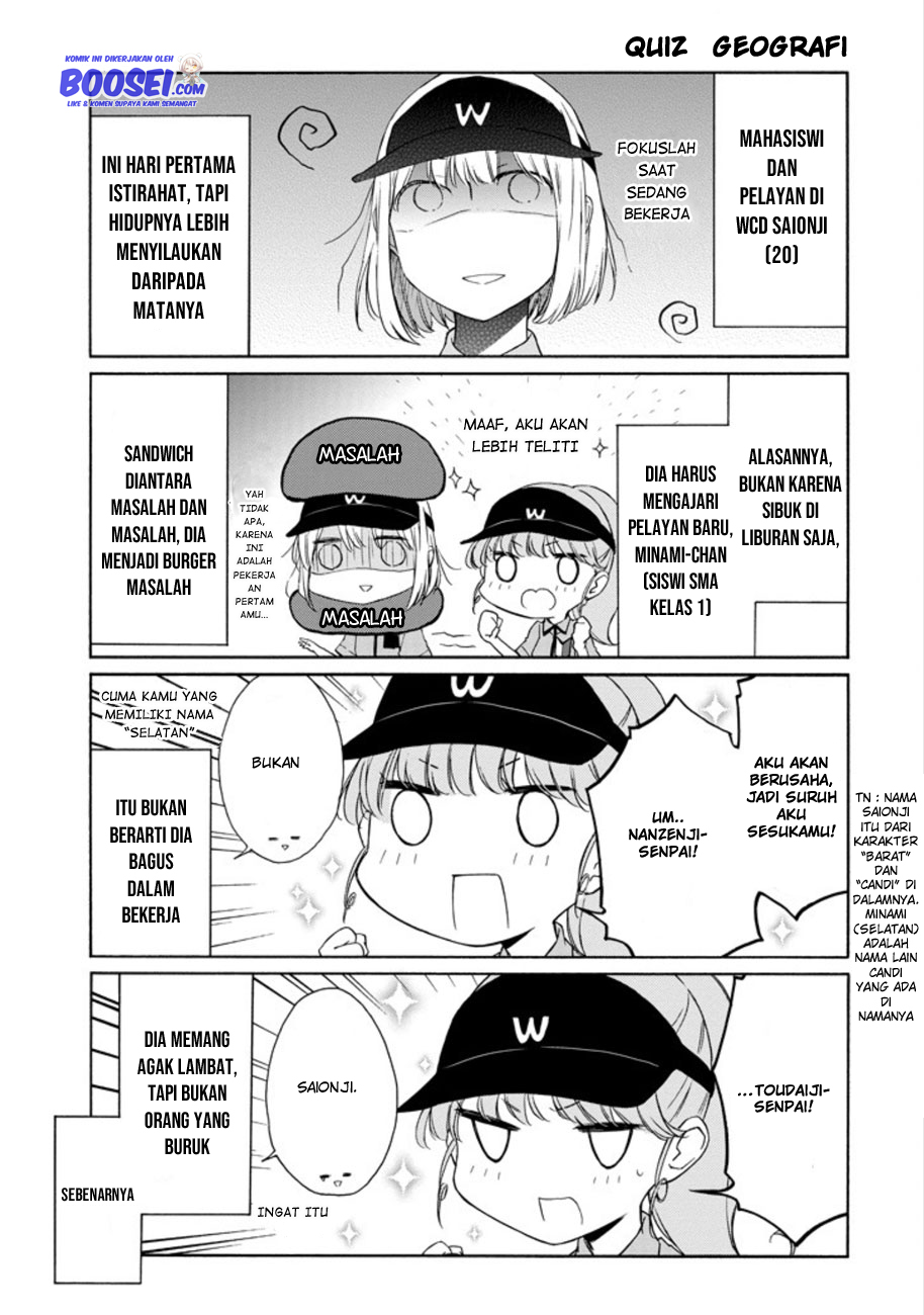 Tanaka-kun wa Itsumo Kedaruge Chapter 89 Bahasa Indonesia