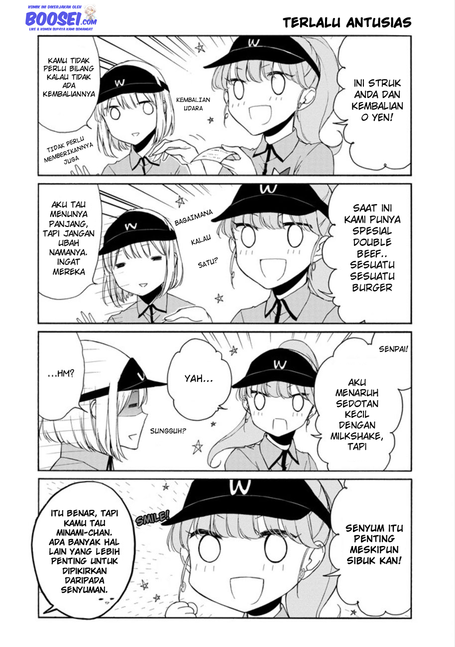 Tanaka-kun wa Itsumo Kedaruge Chapter 89 Bahasa Indonesia