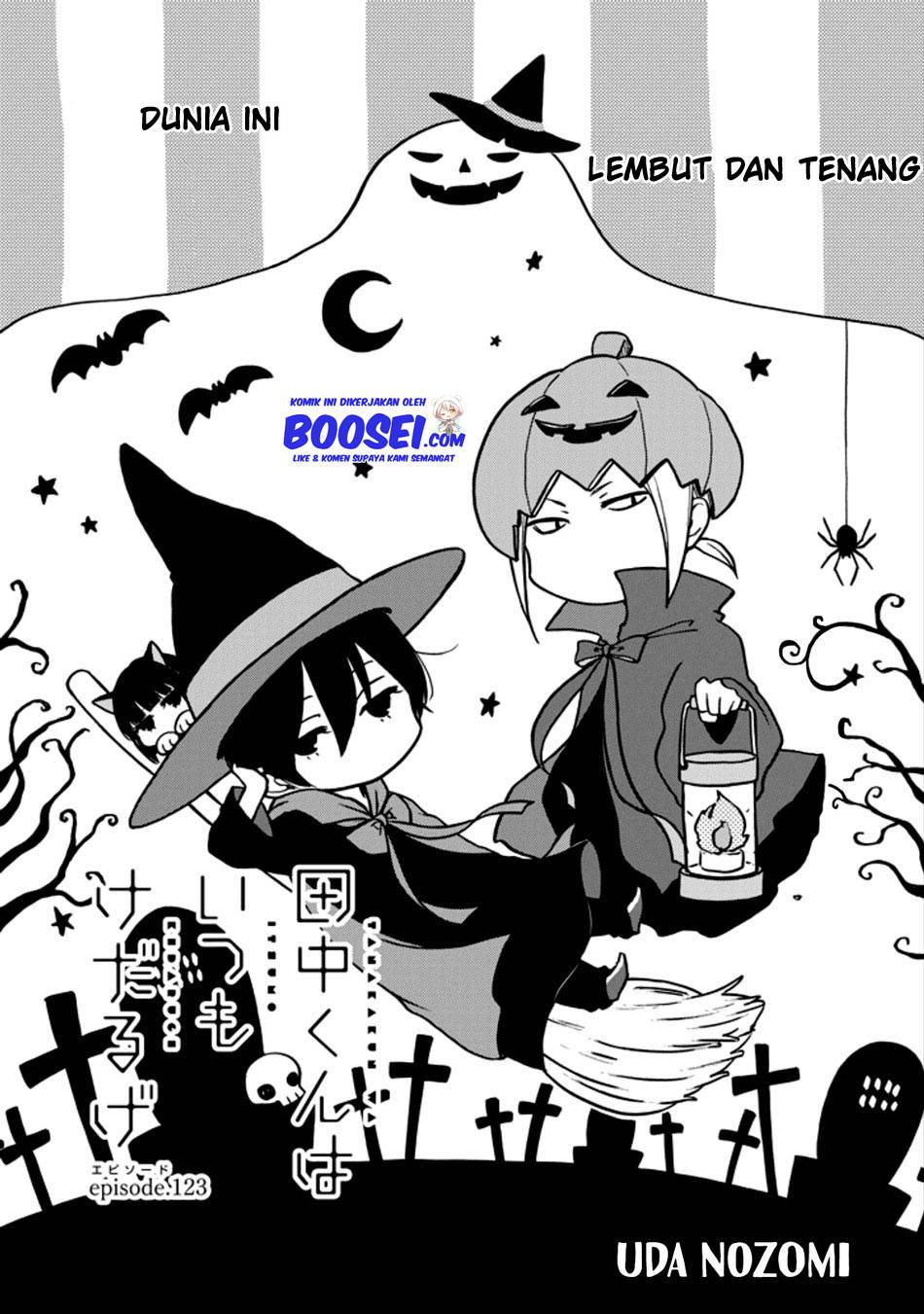 Tanaka-kun wa Itsumo Kedaruge Chapter 123 Bahasa Indonesia