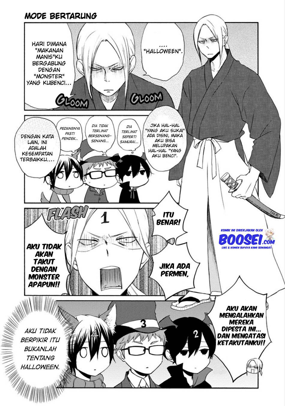 Tanaka-kun wa Itsumo Kedaruge Chapter 123 Bahasa Indonesia