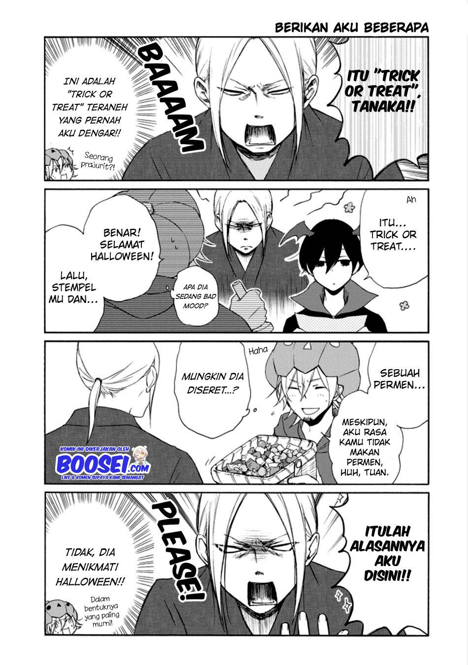 Tanaka-kun wa Itsumo Kedaruge Chapter 123 Bahasa Indonesia