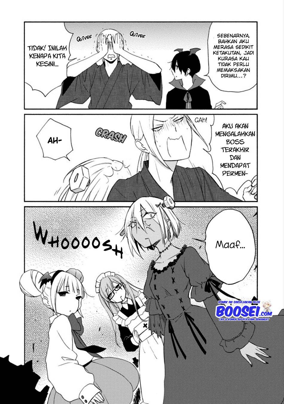Tanaka-kun wa Itsumo Kedaruge Chapter 123 Bahasa Indonesia
