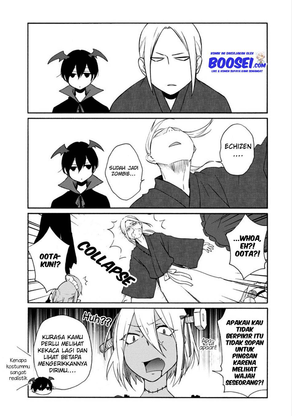 Tanaka-kun wa Itsumo Kedaruge Chapter 123 Bahasa Indonesia