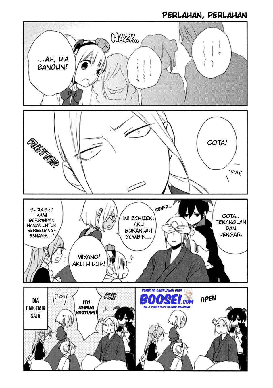 Tanaka-kun wa Itsumo Kedaruge Chapter 123 Bahasa Indonesia