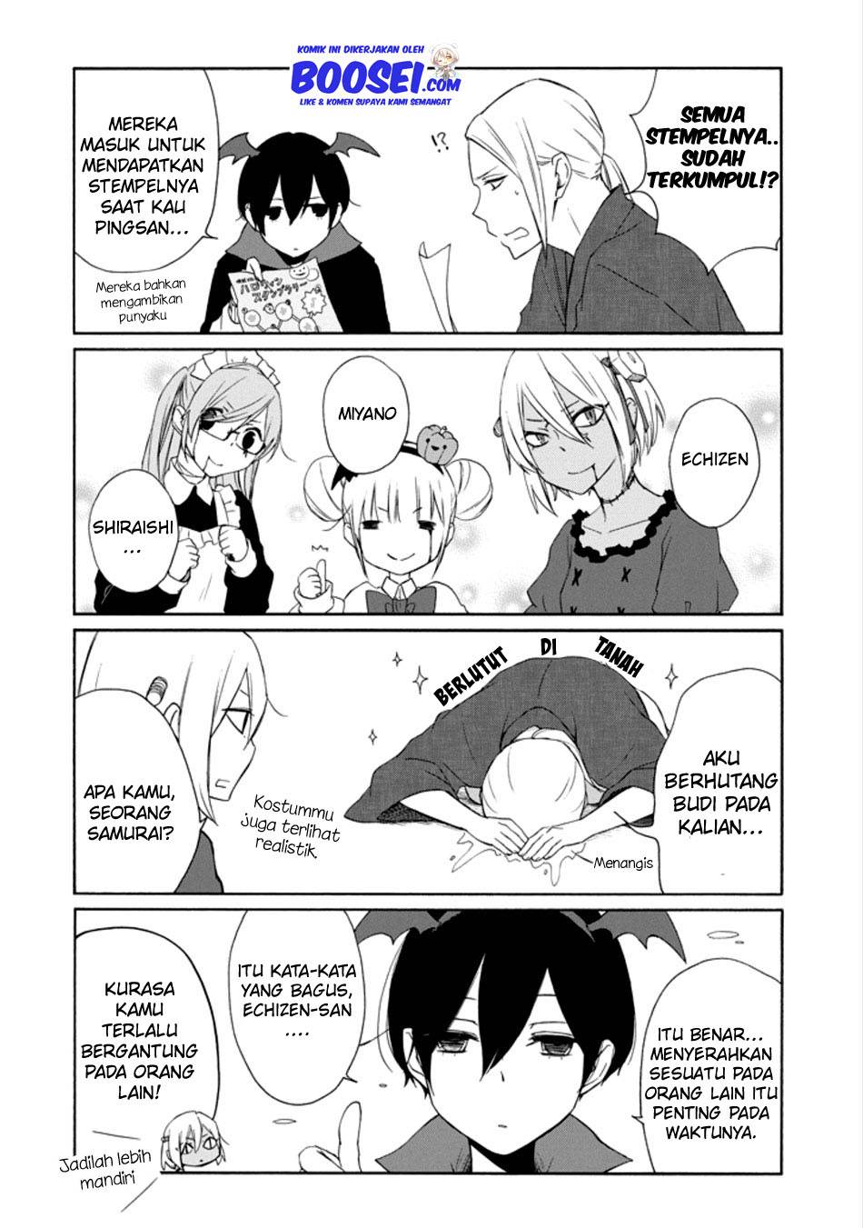 Tanaka-kun wa Itsumo Kedaruge Chapter 123 Bahasa Indonesia