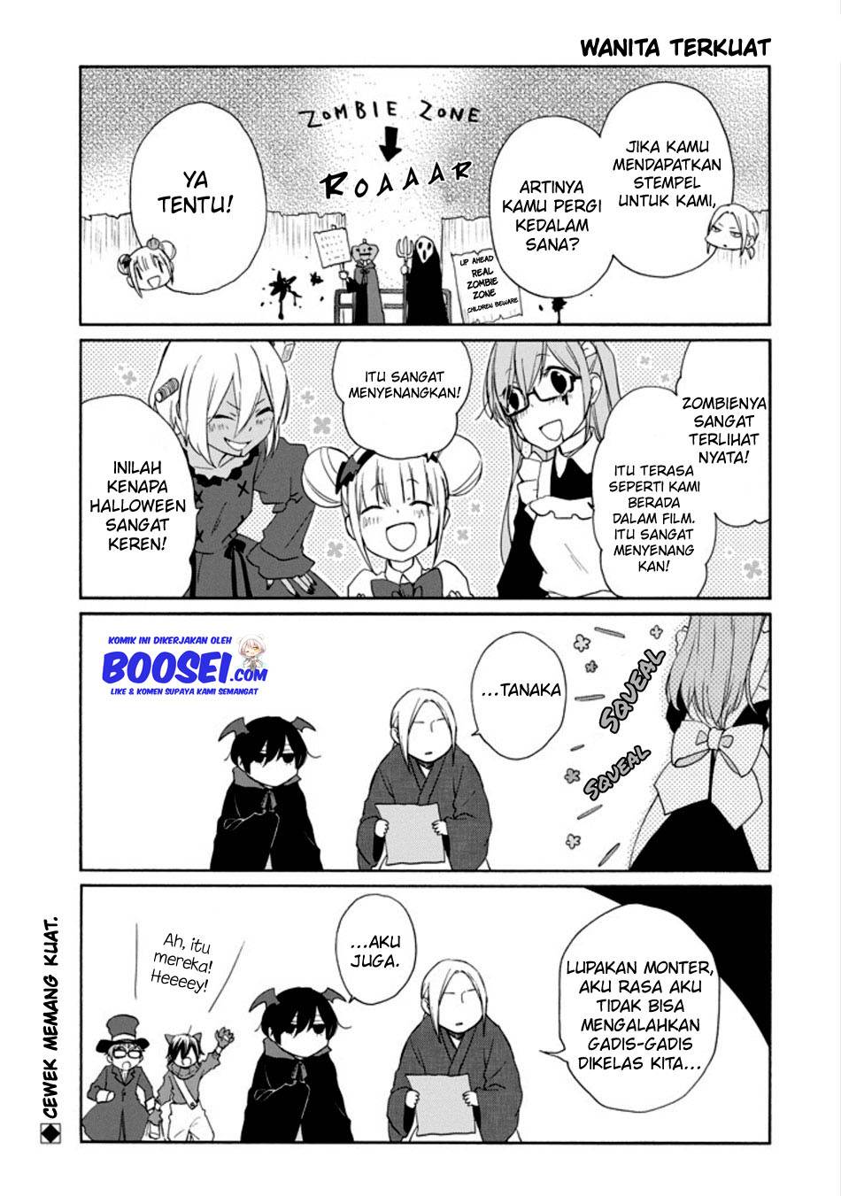 Tanaka-kun wa Itsumo Kedaruge Chapter 123 Bahasa Indonesia