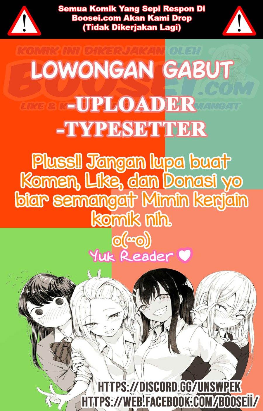 Tanaka-kun wa Itsumo Kedaruge Chapter 123 Bahasa Indonesia