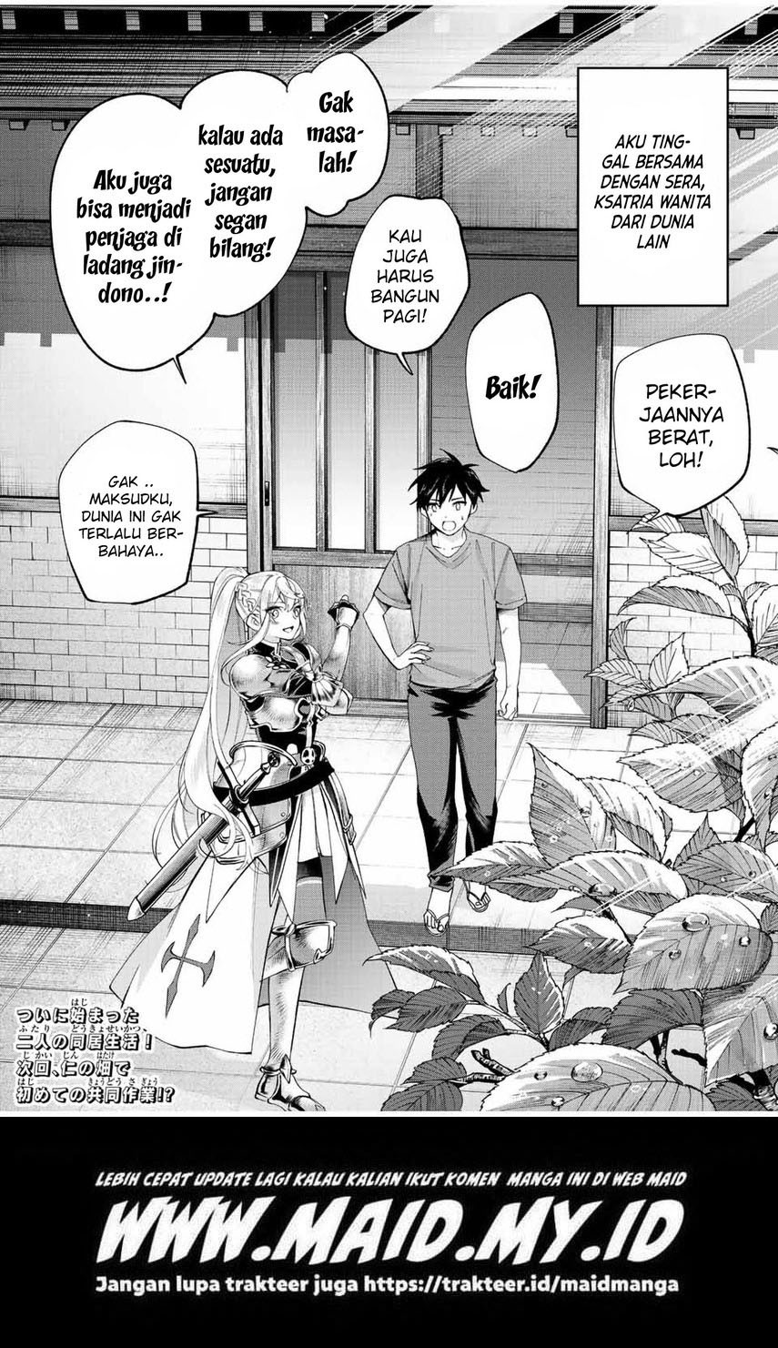 Tanbo de Hirotta Onna Kishi, Inaka de Ore no Yome da to Omowareteiru chapter 7