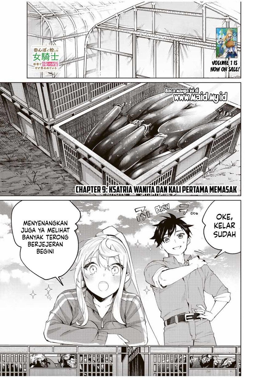 Tanbo de Hirotta Onna Kishi, Inaka de Ore no Yome da to Omowareteiru Chapter 09 Bahasa Indonesia