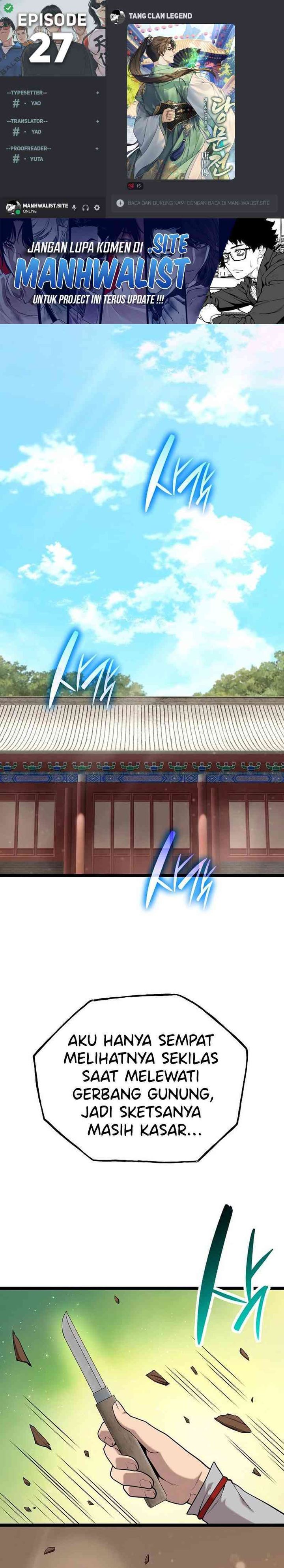 Tang Clan Legend Chapter 27 Bahasa Indonesia