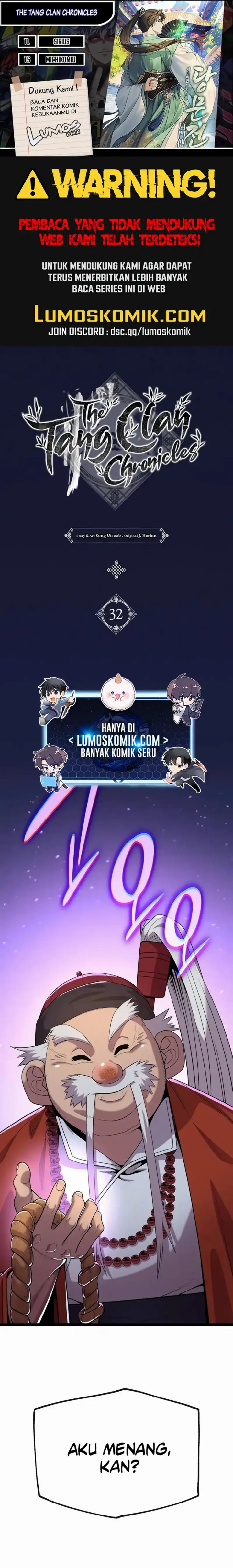 Tang Clan Legend chapter 32