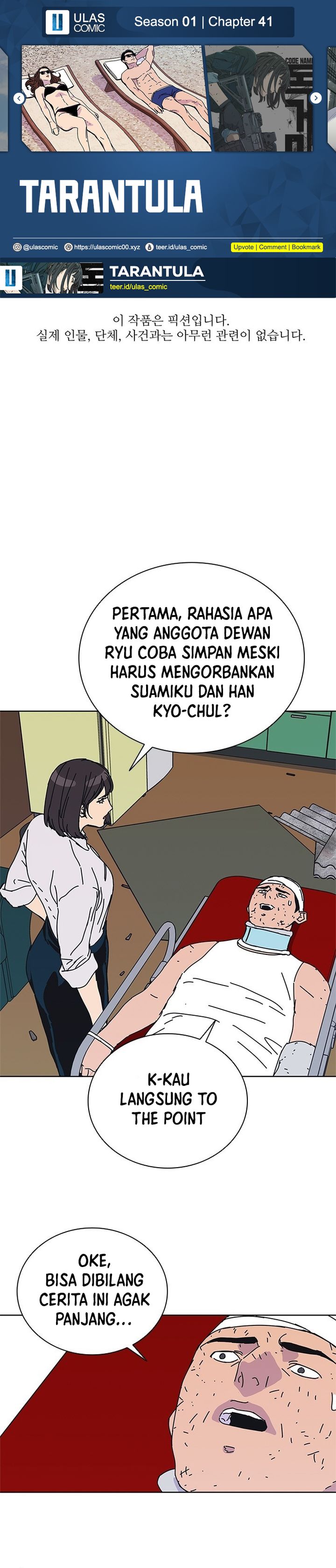 Tarantula (SHIN Jinwoo) chapter 41