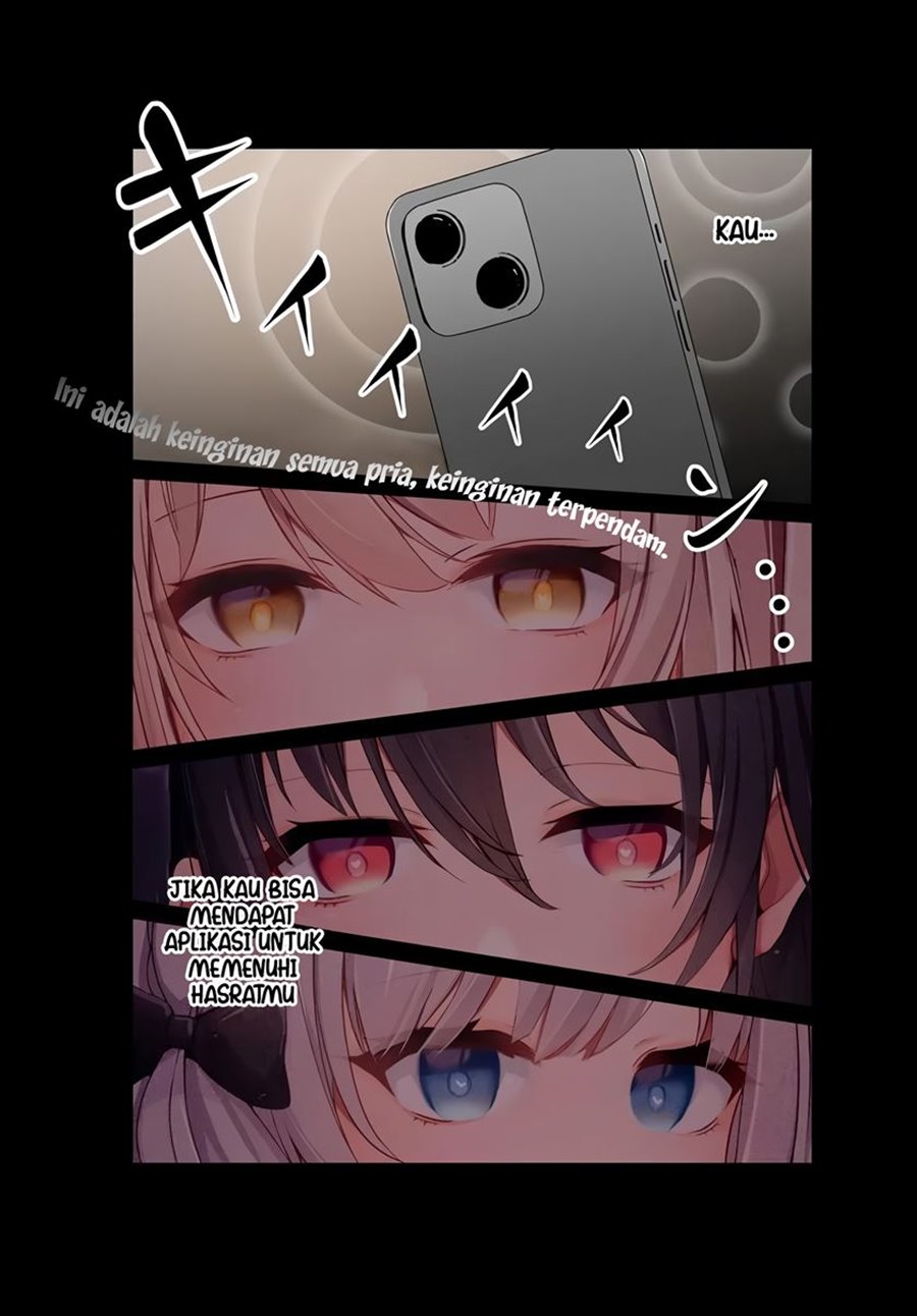 Te ni Ireta Saimin Appli de Yume no Harem Seikatsu o Okuritai Chapter 01 Bahasa Indonesia