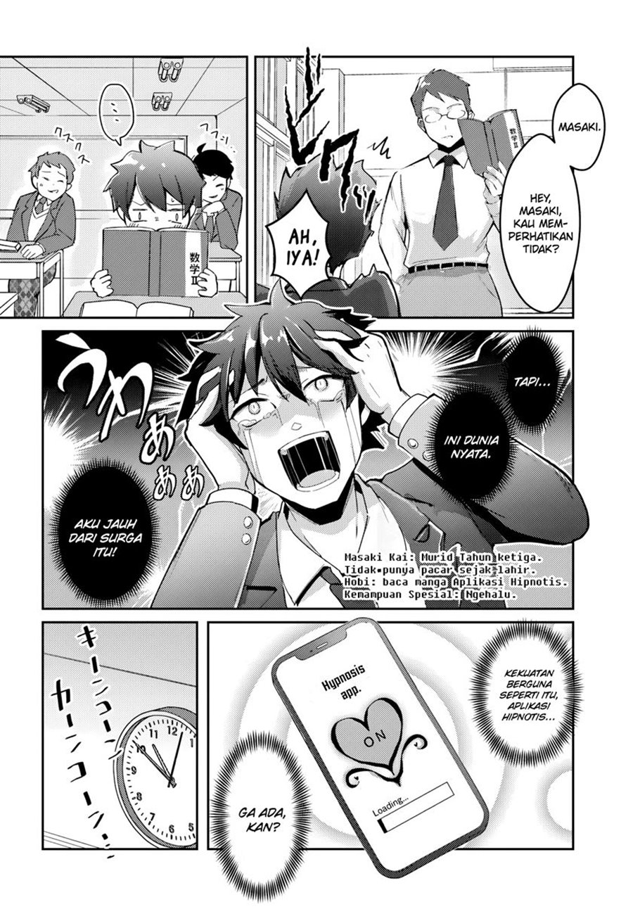 Te ni Ireta Saimin Appli de Yume no Harem Seikatsu o Okuritai Chapter 01 Bahasa Indonesia