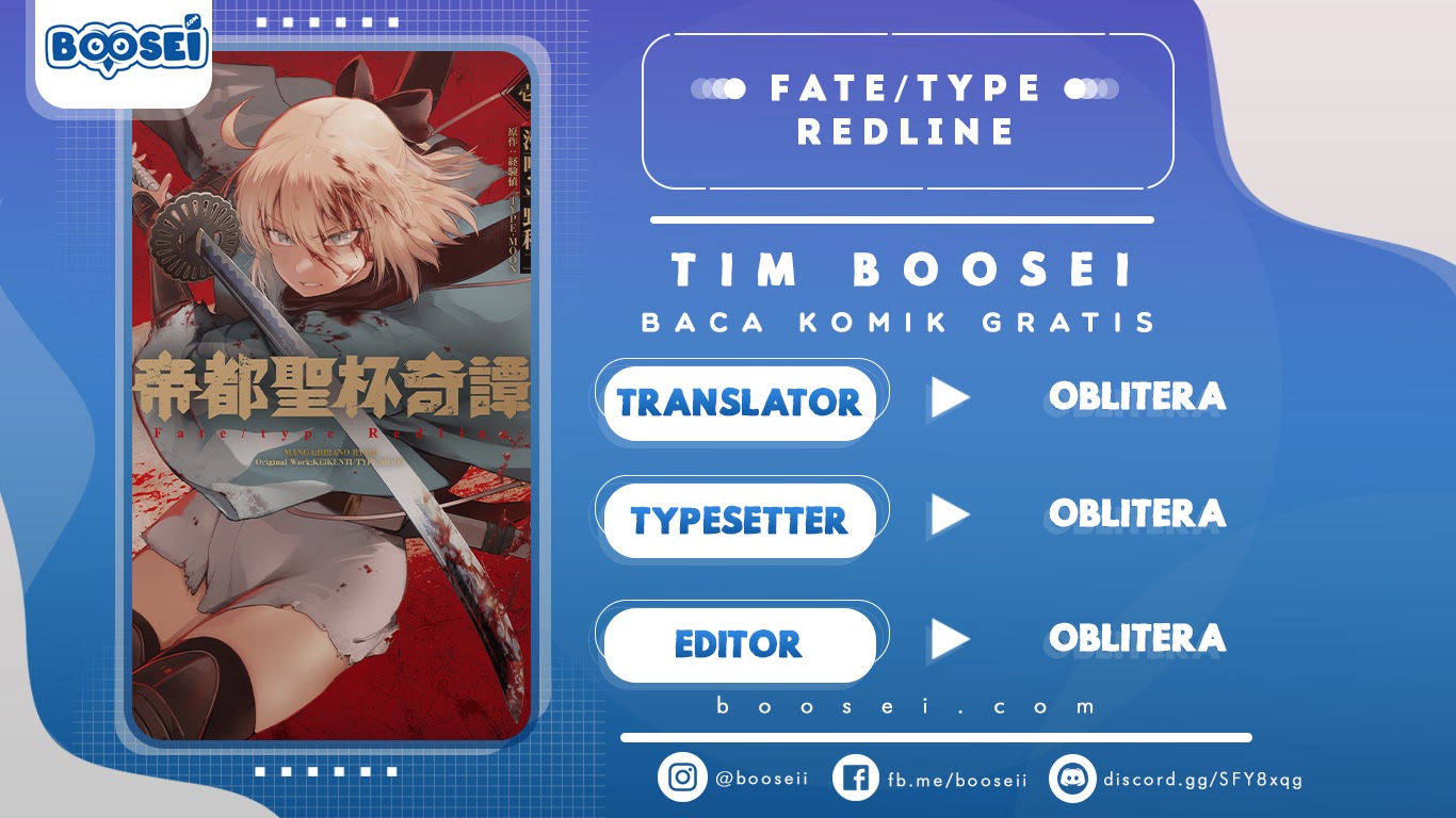 Teito Seihai Kitan – Fate/type Redline Chapter 02.2 Bahasa Indonesia
