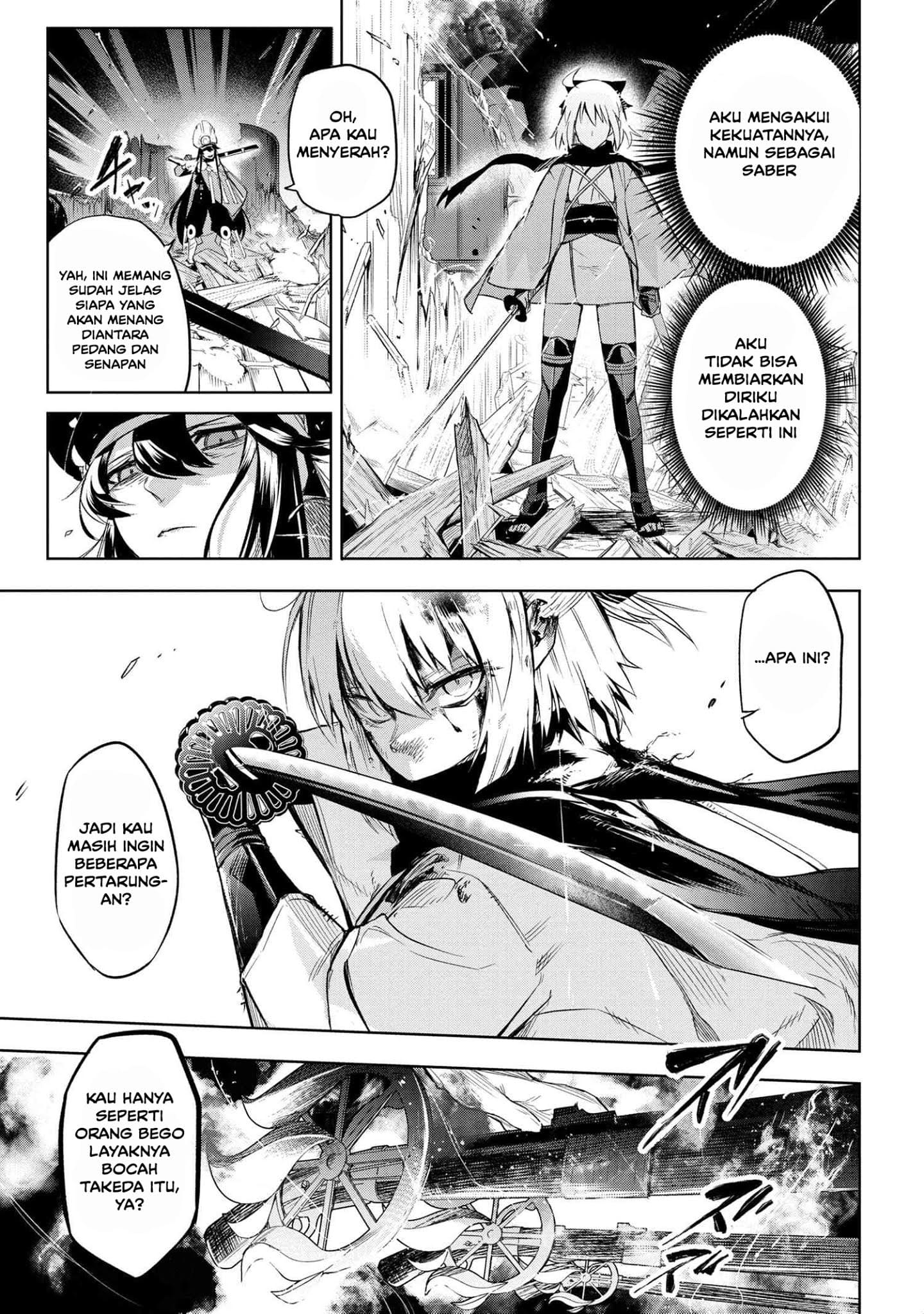 Teito Seihai Kitan – Fate/type Redline Chapter 02.2 Bahasa Indonesia