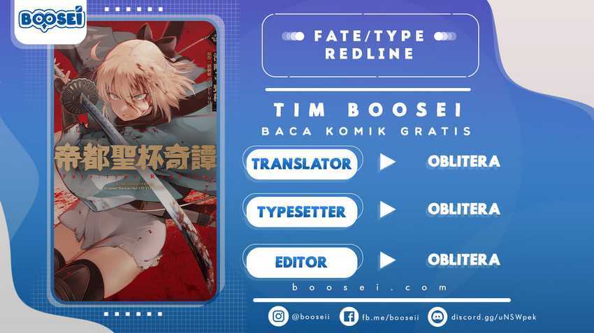 Teito Seihai Kitan – Fate/type Redline chapter 8