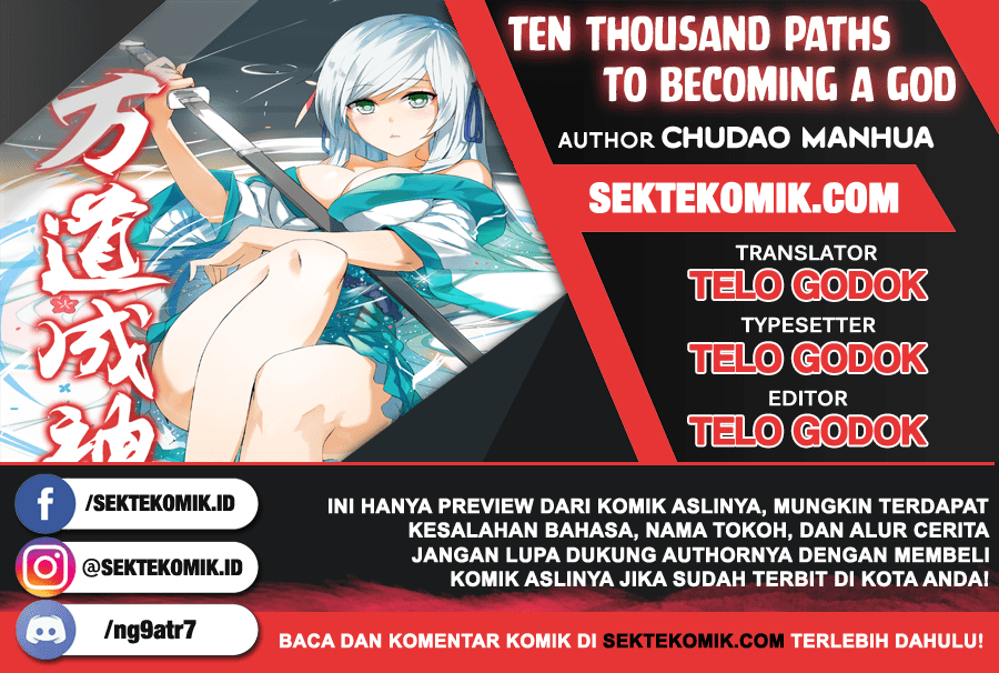 Ten Thousand Paths to Becoming a God Chapter 08 Bahasa Indonesia