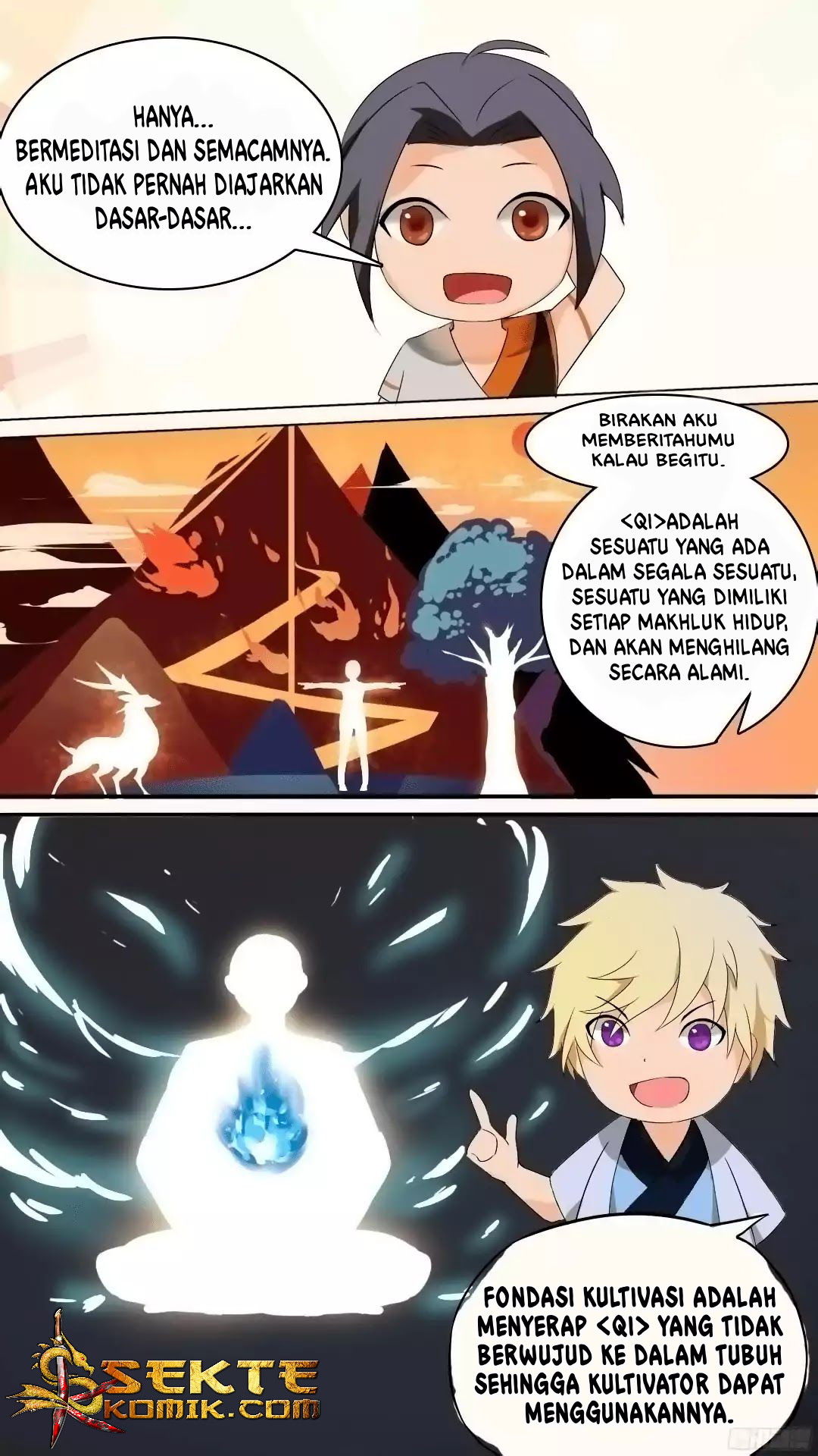 Ten Thousand Paths to Becoming a God Chapter 08 Bahasa Indonesia
