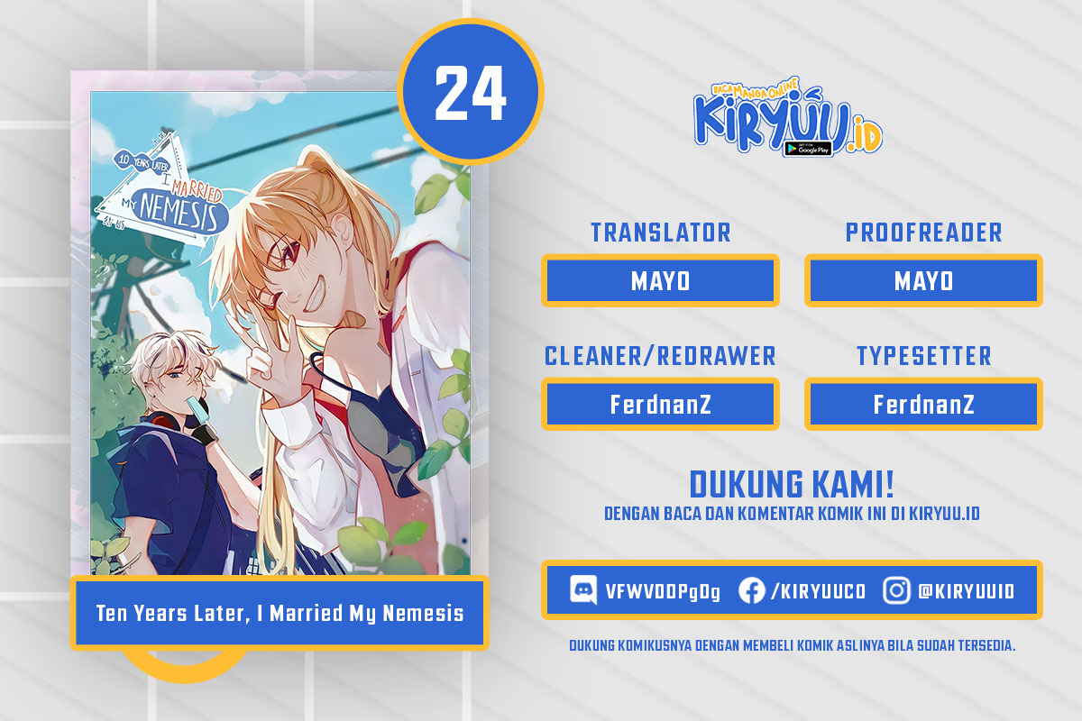 Ten Years Later, I Married My Nemesis Chapter 24 Bahasa Indonesia