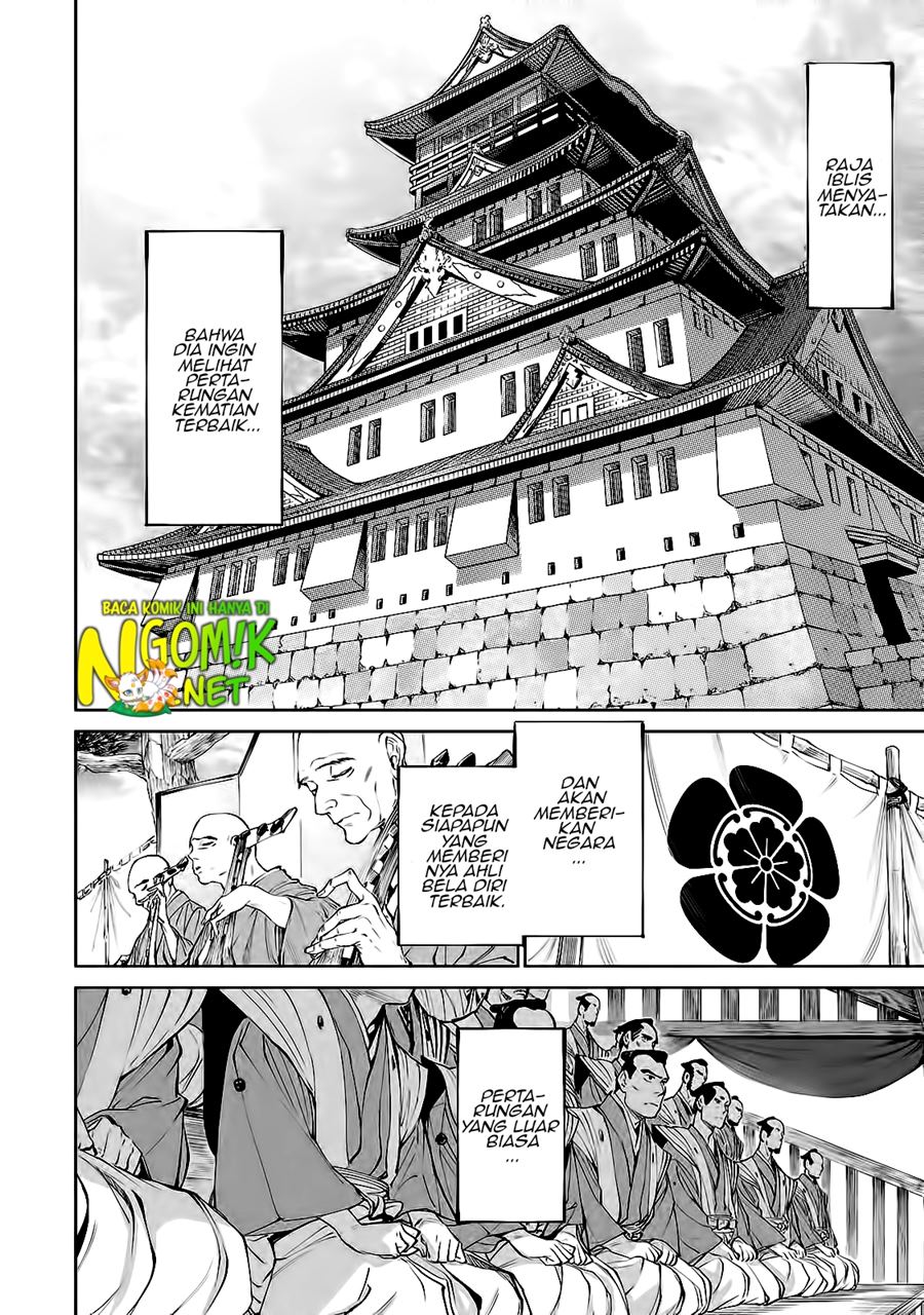 Tenkaichi – Nihon Saikyou Bugeisha Ketteisen Chapter 02.1 Bahasa Indonesia