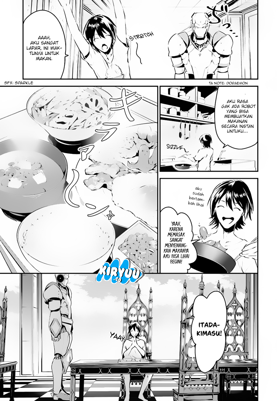 Tenkuu no Shiro o Moratta no de Isekai de Tanoshiku Asobitai Chapter 01 Bahasa Indonesia