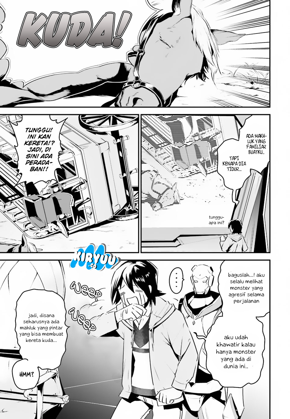 Tenkuu no Shiro o Moratta no de Isekai de Tanoshiku Asobitai Chapter 01 Bahasa Indonesia