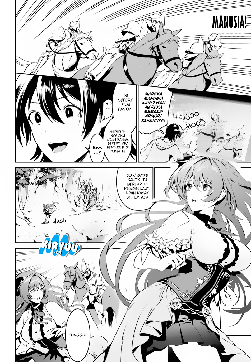 Tenkuu no Shiro o Moratta no de Isekai de Tanoshiku Asobitai Chapter 01 Bahasa Indonesia