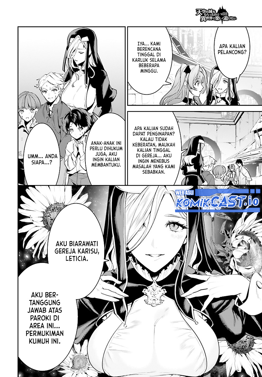 Tenkuu no Shiro o Moratta no de Isekai de Tanoshiku Asobitai chapter 33