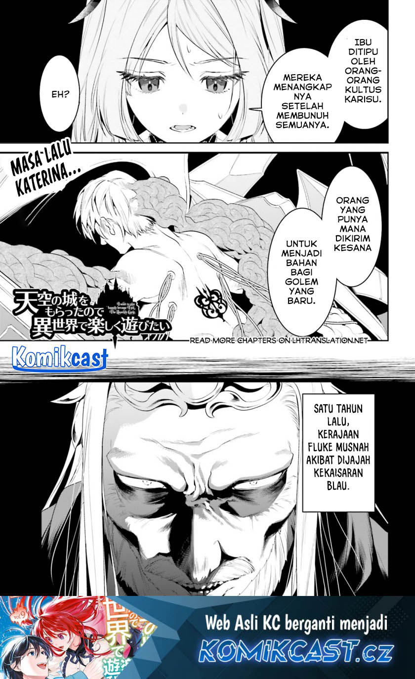 Tenkuu no Shiro o Moratta no de Isekai de Tanoshiku Asobitai chapter 40