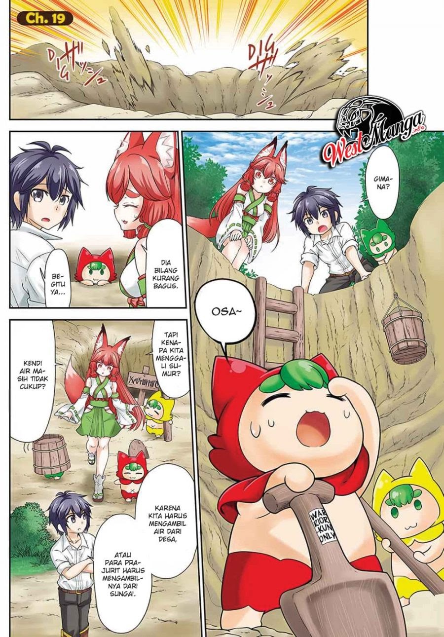 Tenohira Kaitaku Mura de Isekai Kenkokuki: Fueteku Yome-tachi to Nonbiri Mujintou Life chapter 19