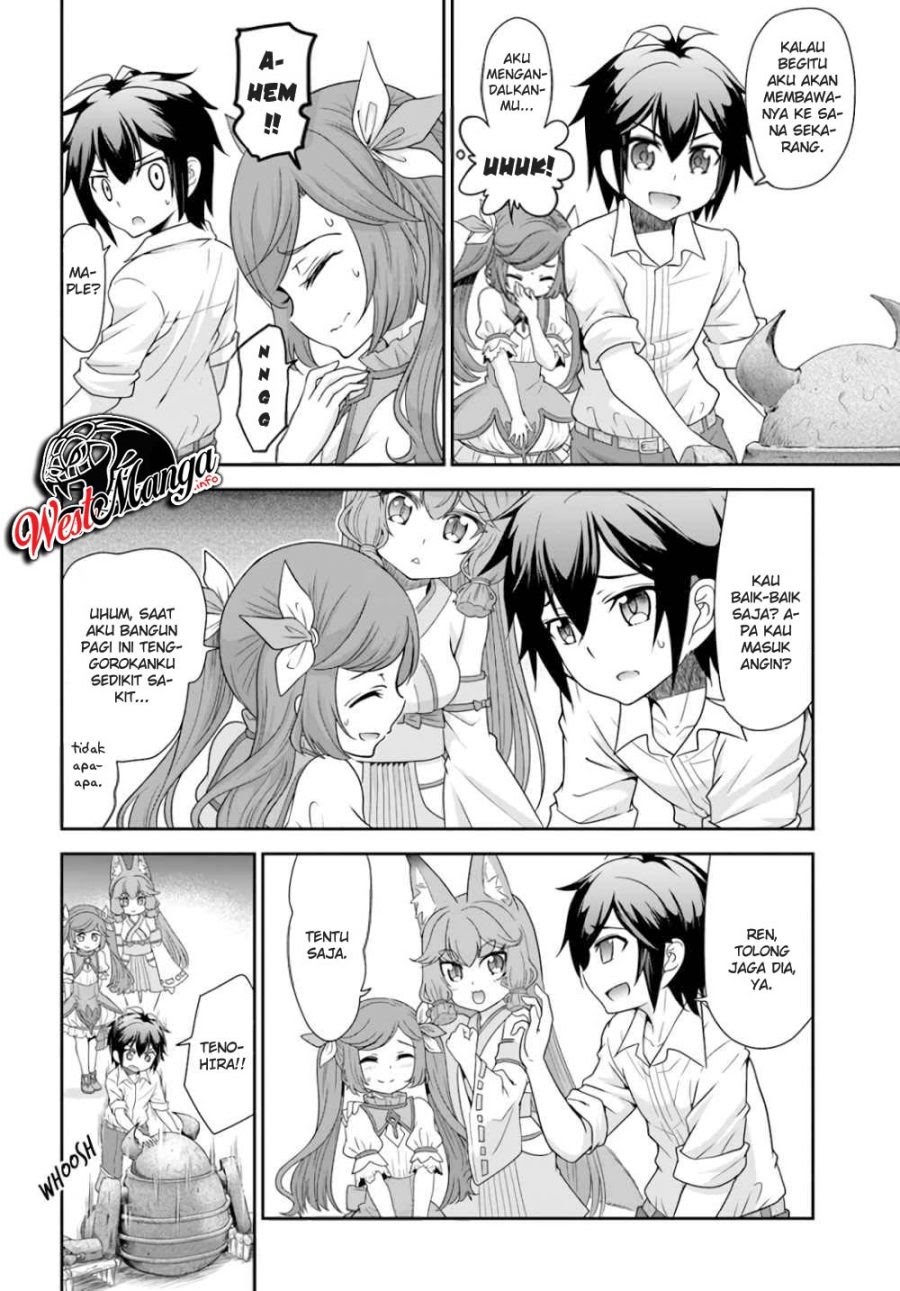 Tenohira Kaitaku Mura de Isekai Kenkokuki: Fueteku Yome-tachi to Nonbiri Mujintou Life chapter 19