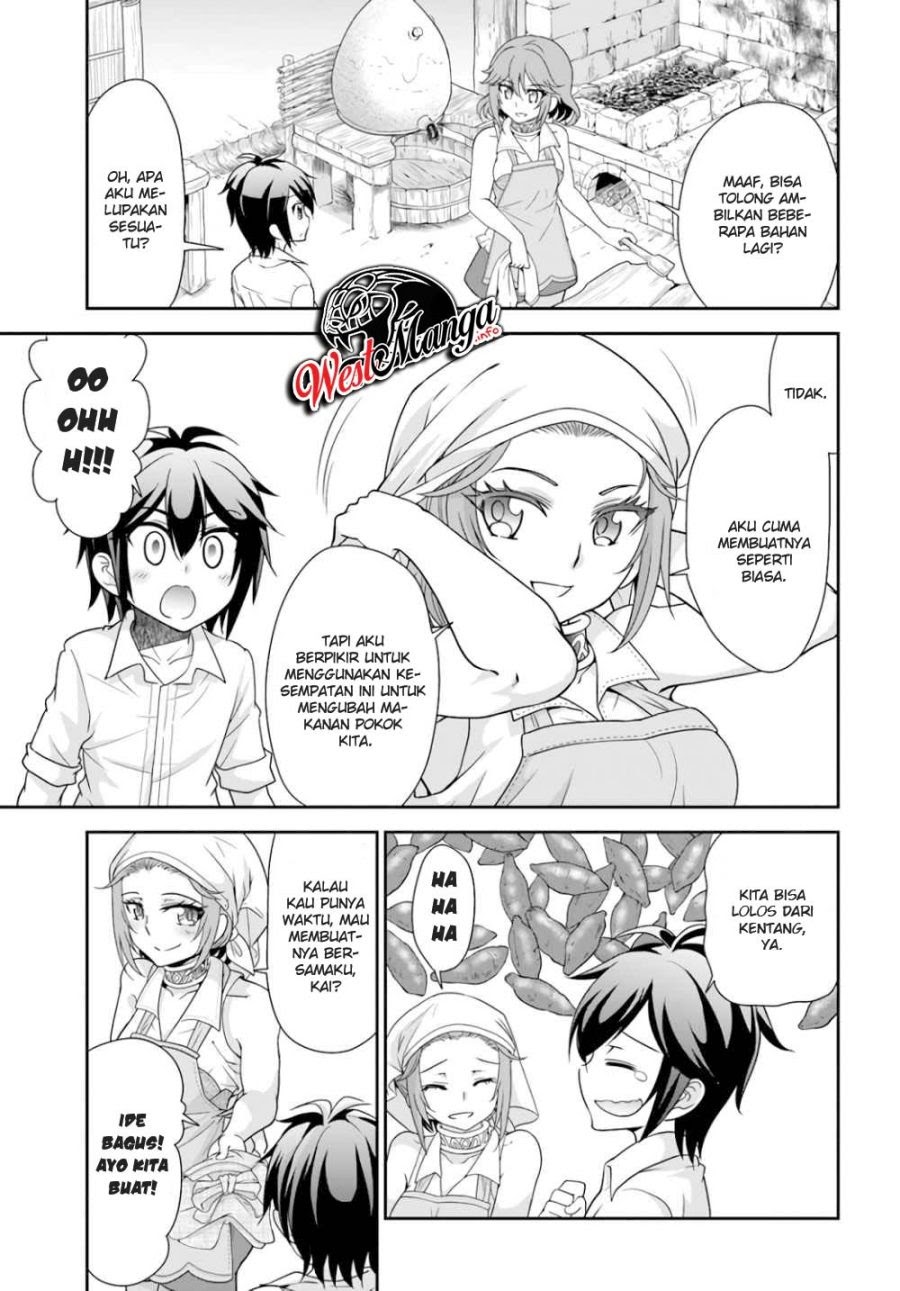 Tenohira Kaitaku Mura de Isekai Kenkokuki: Fueteku Yome-tachi to Nonbiri Mujintou Life chapter 19