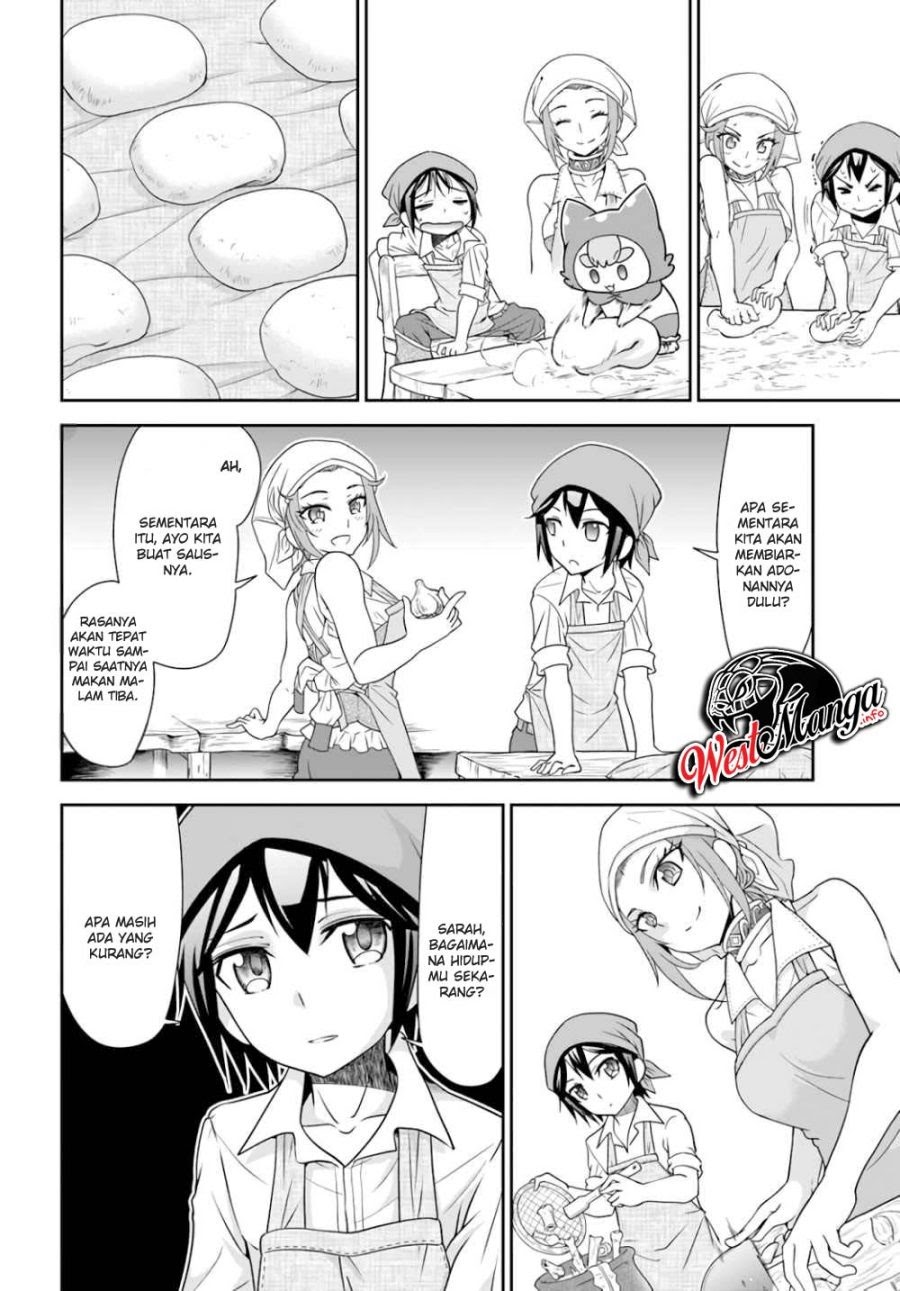 Tenohira Kaitaku Mura de Isekai Kenkokuki: Fueteku Yome-tachi to Nonbiri Mujintou Life chapter 19