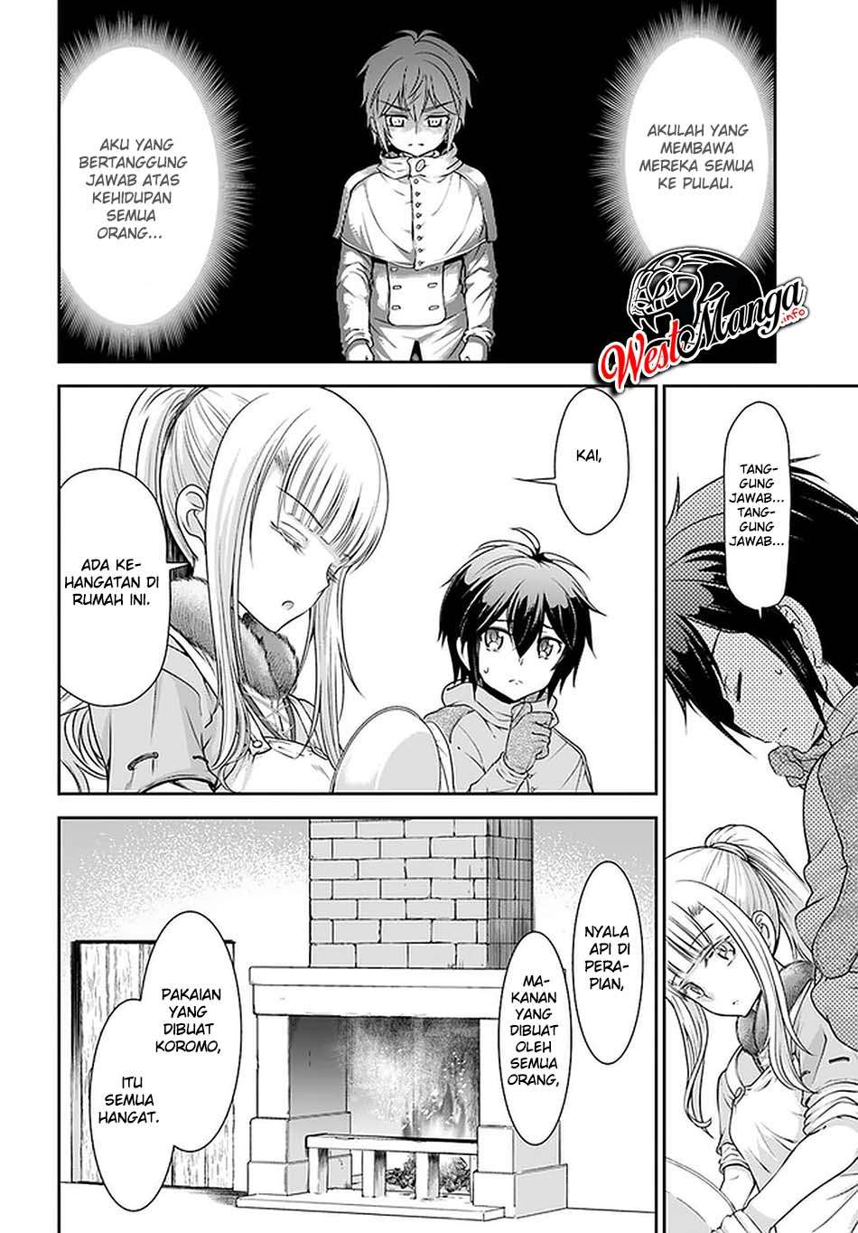 Tenohira Kaitaku Mura de Isekai Kenkokuki: Fueteku Yome-tachi to Nonbiri Mujintou Life chapter 24