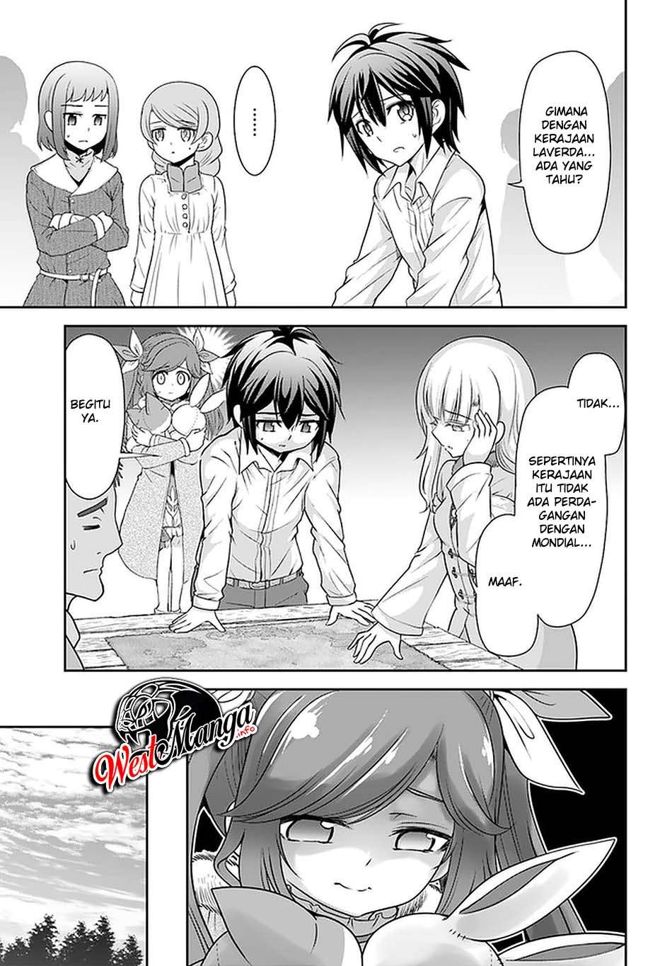 Tenohira Kaitaku Mura de Isekai Kenkokuki: Fueteku Yome-tachi to Nonbiri Mujintou Life chapter 24