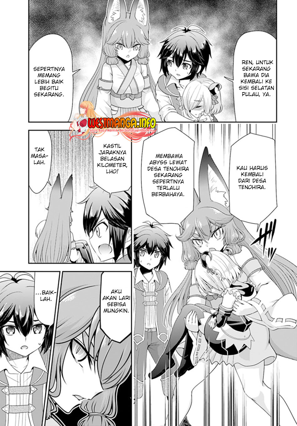 Tenohira Kaitaku Mura de Isekai Kenkokuki: Fueteku Yome-tachi to Nonbiri Mujintou Life chapter 36