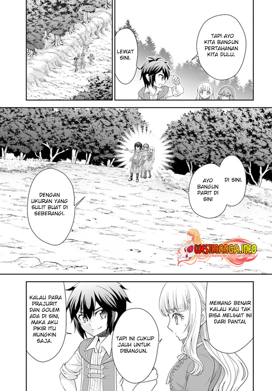 Tenohira Kaitaku Mura de Isekai Kenkokuki: Fueteku Yome-tachi to Nonbiri Mujintou Life chapter 36