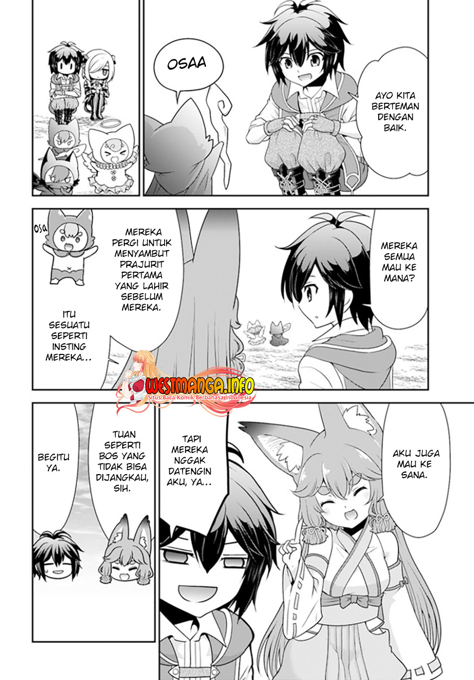 Tenohira Kaitaku Mura de Isekai Kenkokuki: Fueteku Yome-tachi to Nonbiri Mujintou Life chapter 36