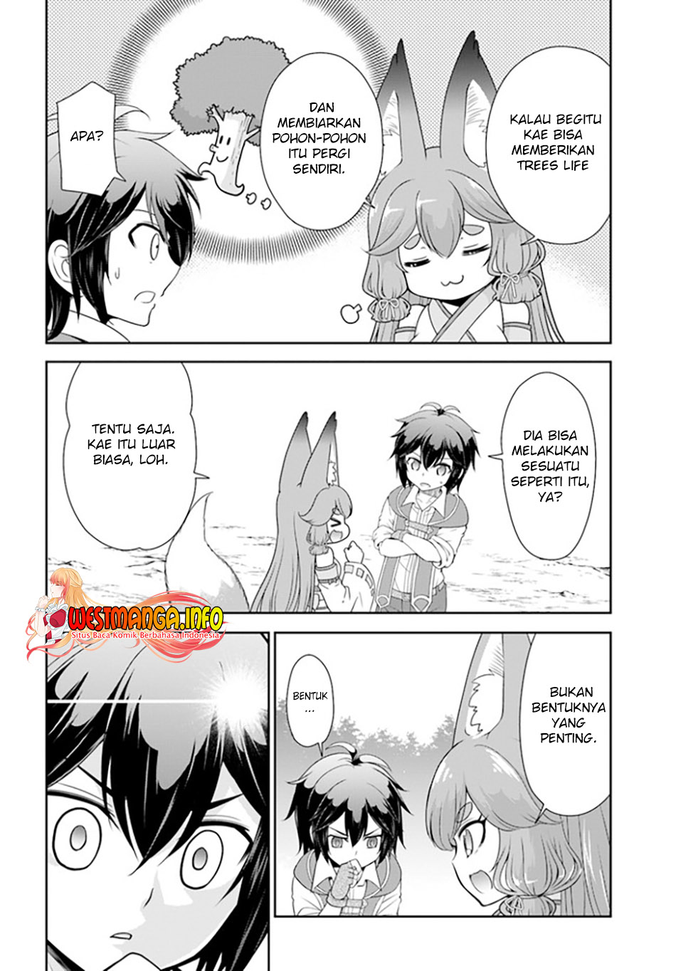 Tenohira Kaitaku Mura de Isekai Kenkokuki: Fueteku Yome-tachi to Nonbiri Mujintou Life chapter 36