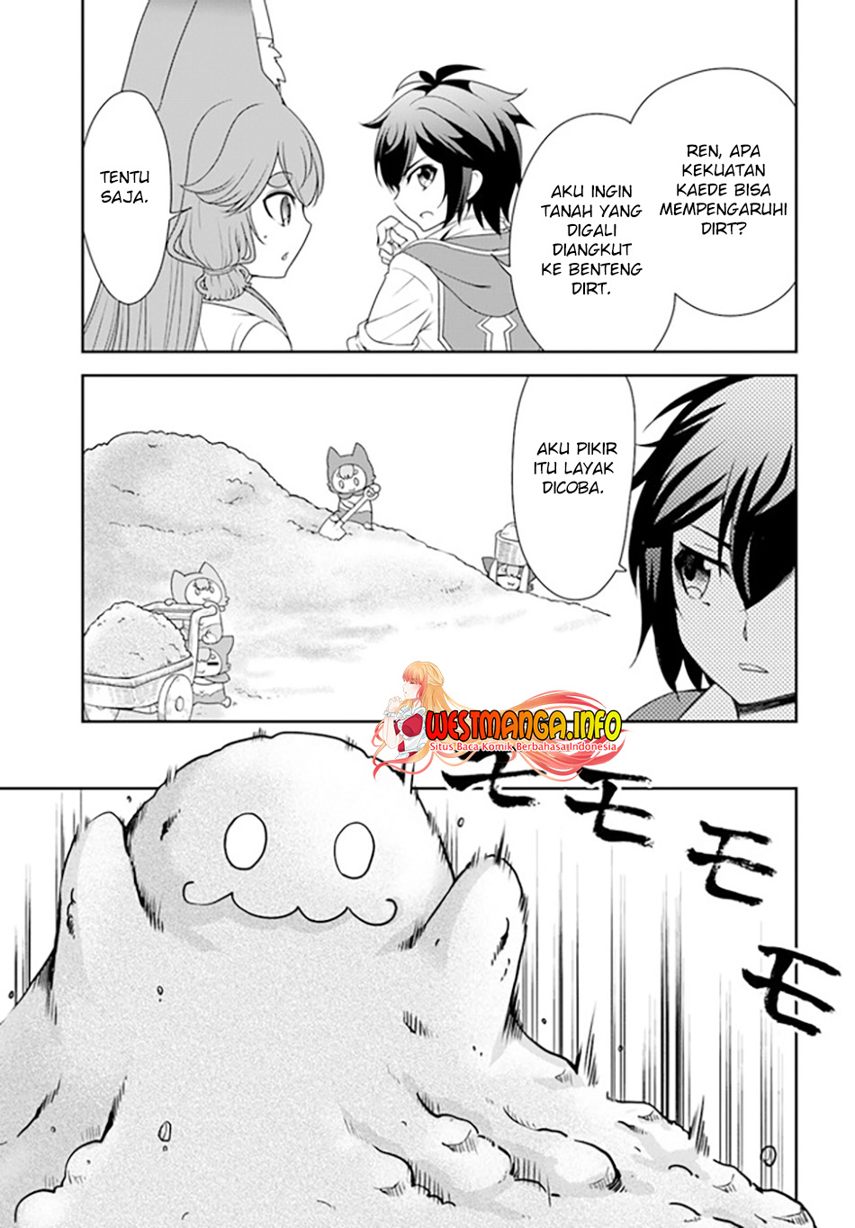 Tenohira Kaitaku Mura de Isekai Kenkokuki: Fueteku Yome-tachi to Nonbiri Mujintou Life chapter 36