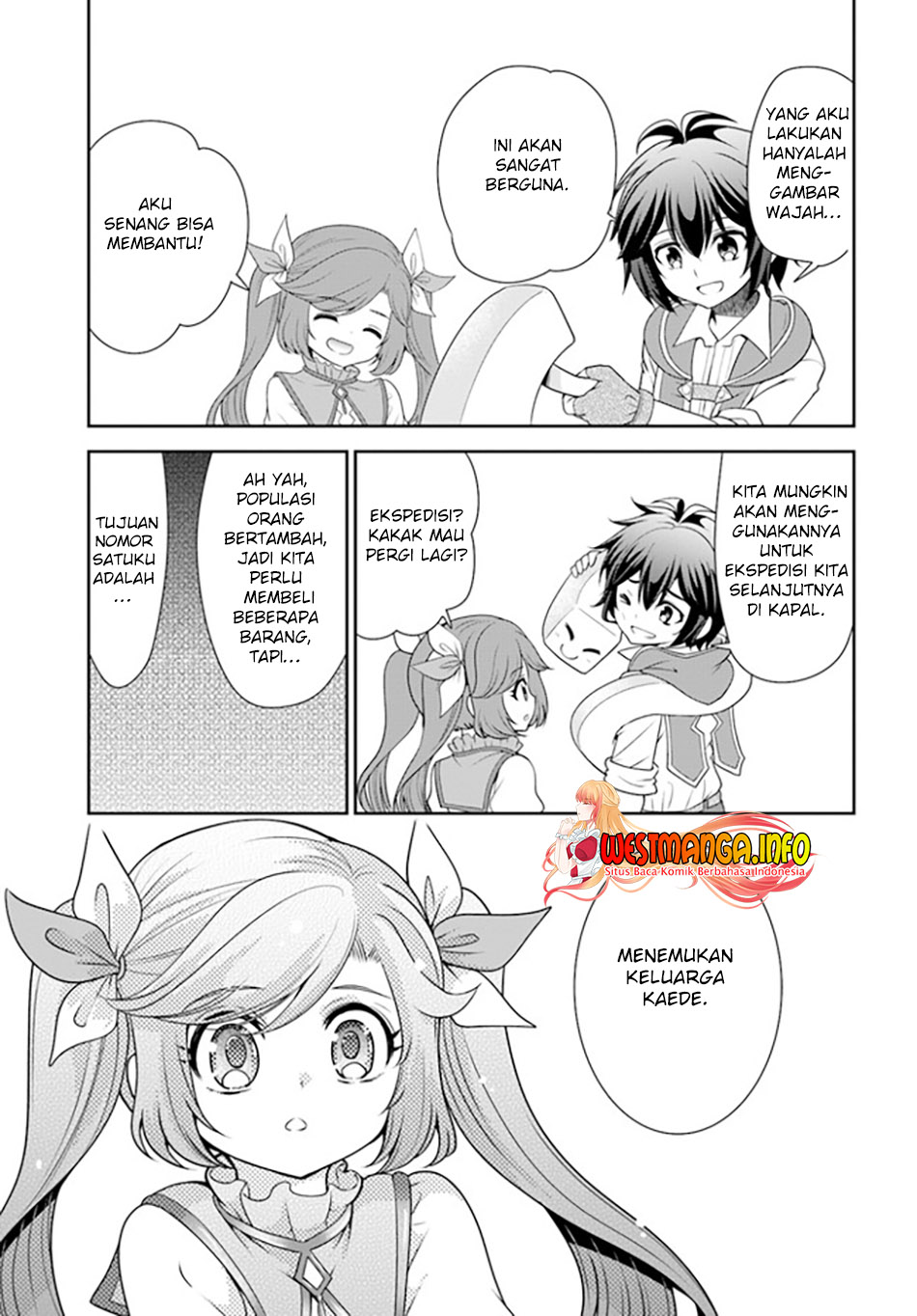 Tenohira Kaitaku Mura de Isekai Kenkokuki: Fueteku Yome-tachi to Nonbiri Mujintou Life chapter 36