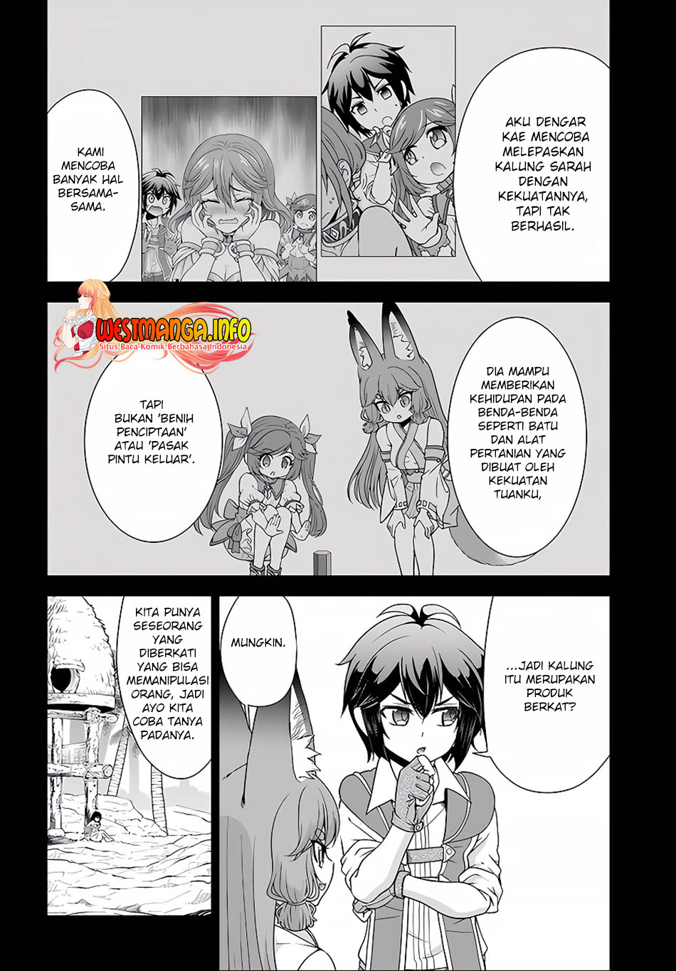 Tenohira Kaitaku Mura de Isekai Kenkokuki: Fueteku Yome-tachi to Nonbiri Mujintou Life chapter 37