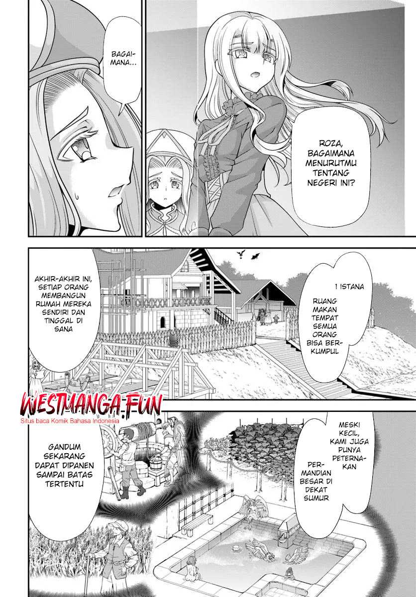 Tenohira Kaitaku Mura de Isekai Kenkokuki: Fueteku Yome-tachi to Nonbiri Mujintou Life Chapter 56 Bahasa Indonesia