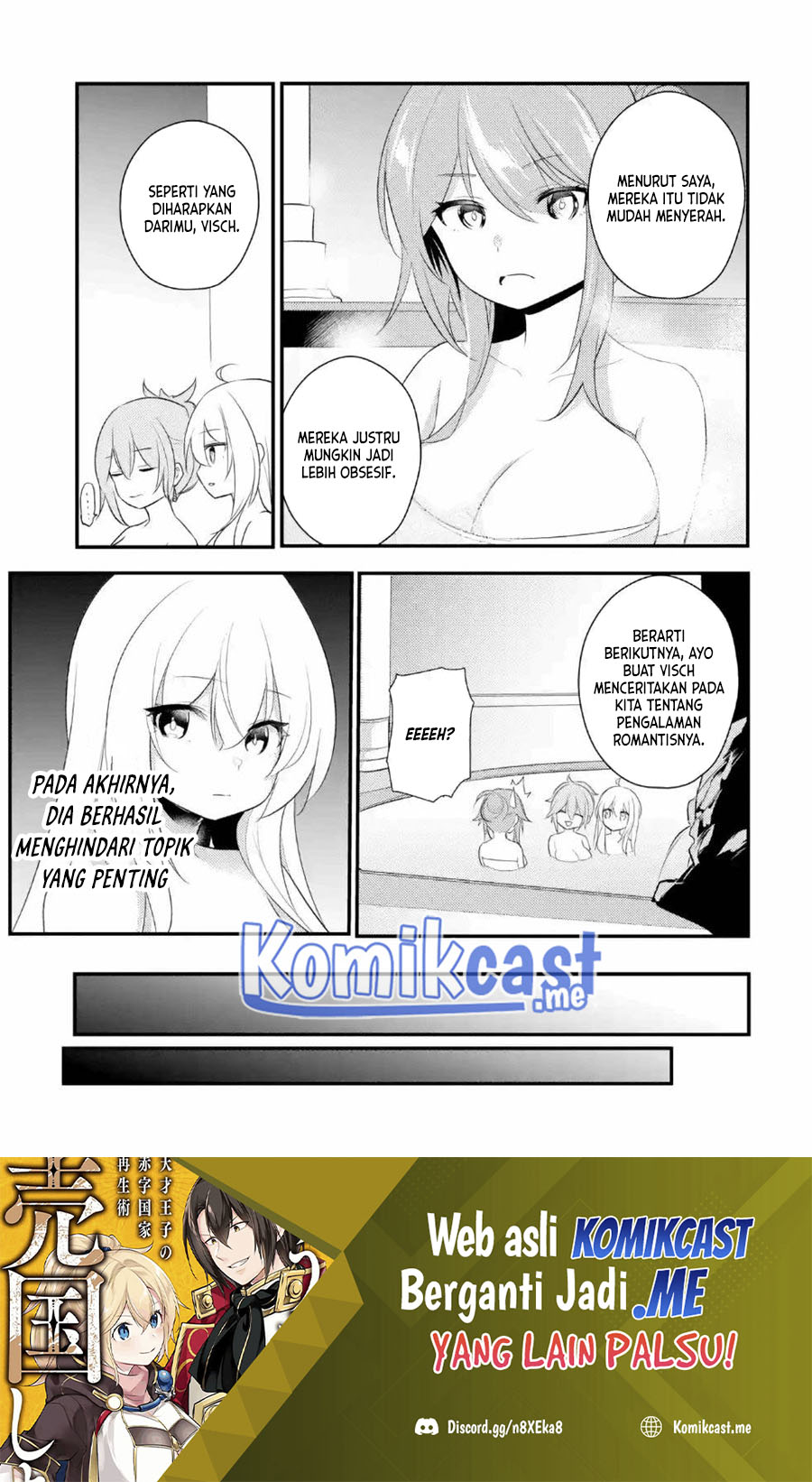 Tensai Ouji no Akaji Kokka Saisei Jutsu – Souda, Baikoku Shiyou chapter 35