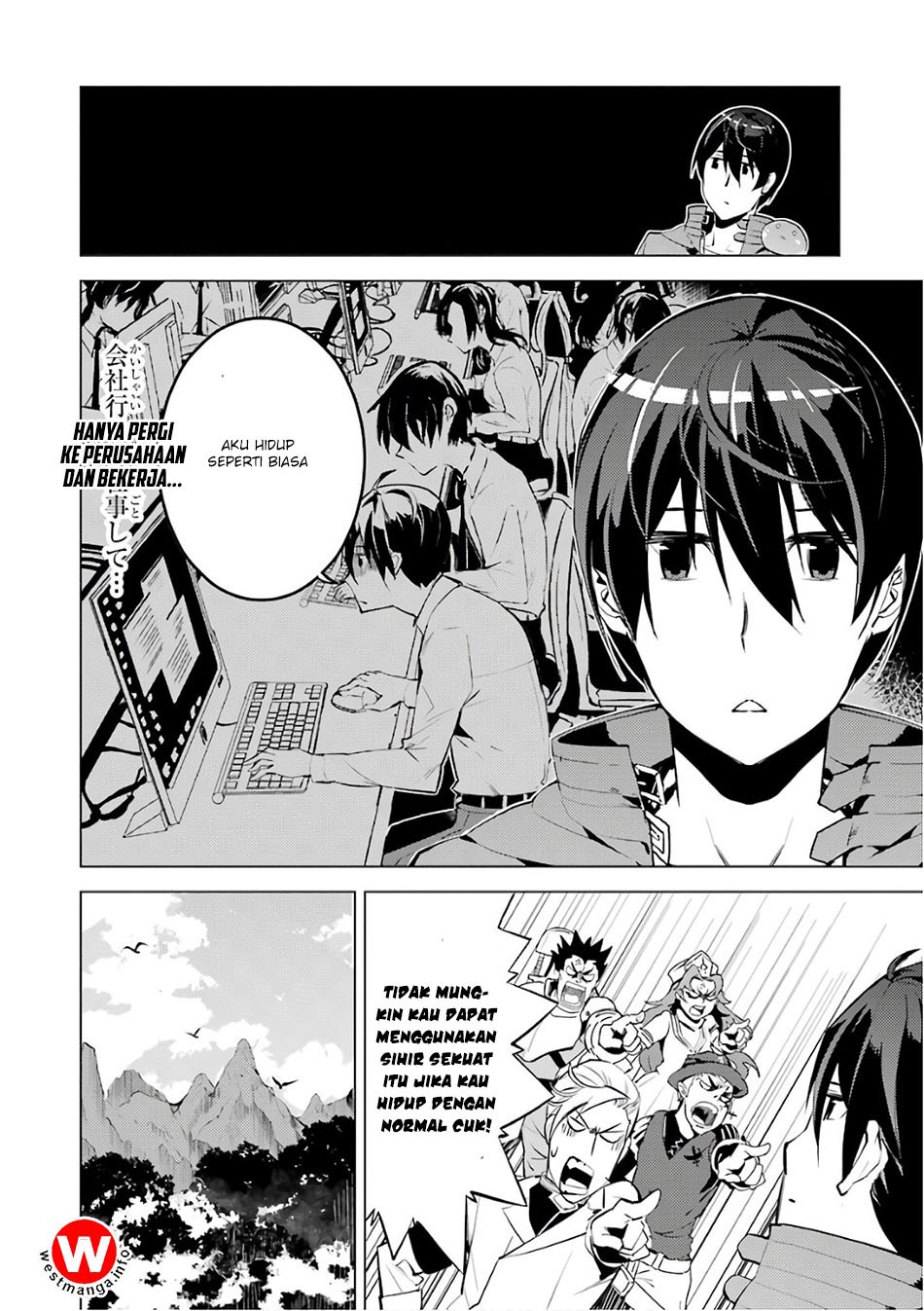 Tensei Kenja no Isekai Raifu Chapter 03.5 Bahasa Indonesia